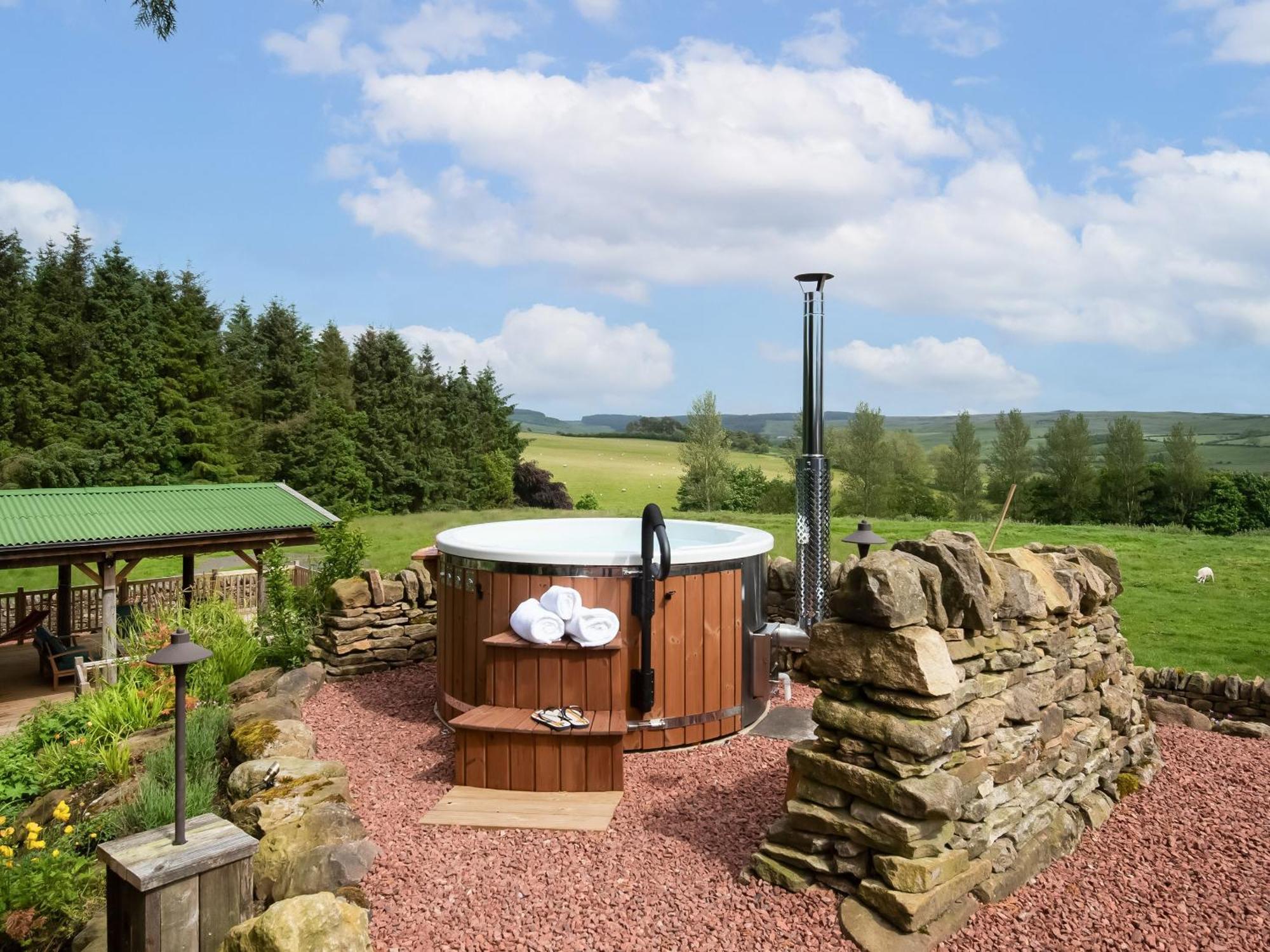 Broomstick Cottage Elsdon Exterior foto
